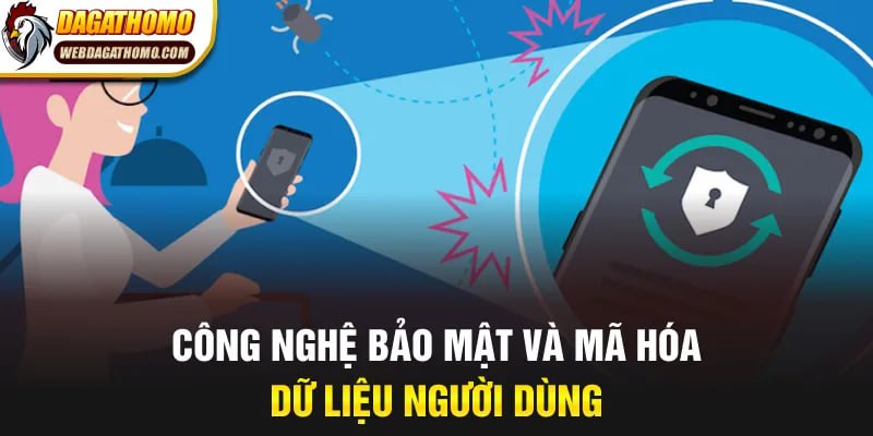 Công nghệ bảo mật và mã hóa dữ liệu người dùng